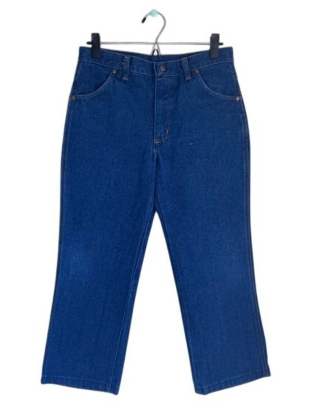 Vintage Wrangler High Rise Straight Leg Cropped Jeans